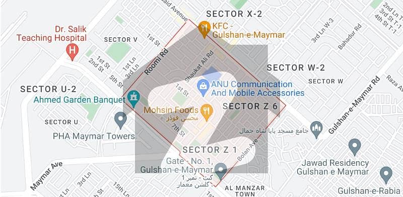 LEASED Plot of 400 Square Yards Available in Sector Z-5, Gulshan e Maymar