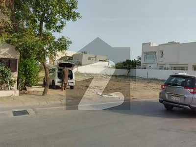 1000 Yards Residential Open Plot 60 Front AT Most Prime And Outstanding Location In Khayaban-e-Shamsheer In Phase 5 Karachi.