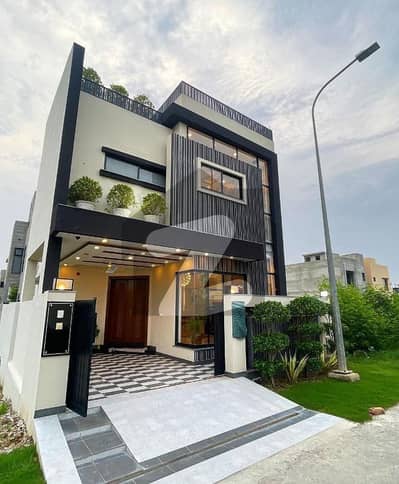 10 Marla Brand New Modern Design House For Sale In Phase 7 DHA Lahore