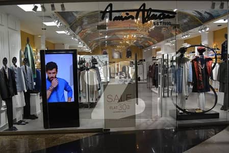 First Floor Shop Of AMIR ADNAN Brand For Sale In Al-Ghurair Giga Mall