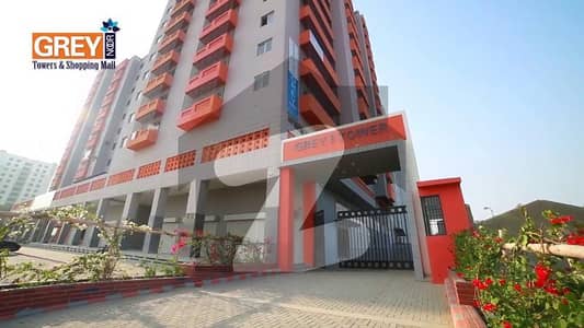 2 Bed DD In Grey Noor Tower Flat For Rent