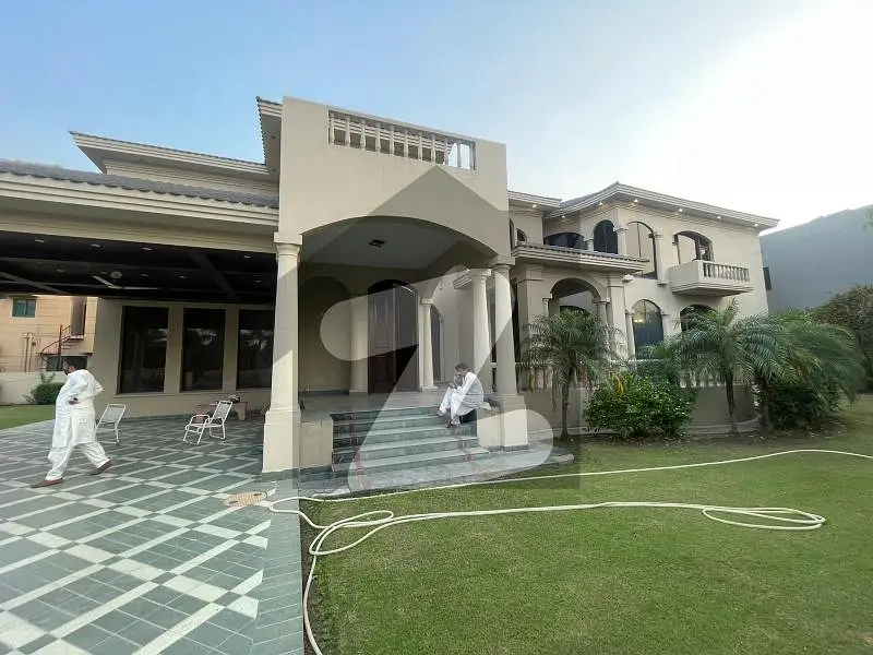 Near Park 3 Kanal Lavish Bungalow With Full Basement For Sale in Phase 5 | Home Theater