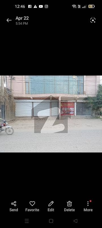 5 Marla Double Storey Commercial Building Available For Rent On Stadium Road Near Stadium Chowk