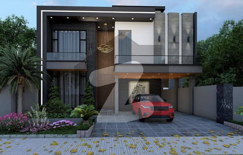 10 Marla Brand New Super Luxury Ultra Modern Design facing park House For sale in Valencia Town