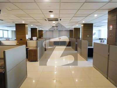 FULLY FURNISHED OFFICE SPACE Available In Blue Area 6,000 Sqr Ft Total 5 Floor. . . . . Each Floor Is 6000 Sqr Ft