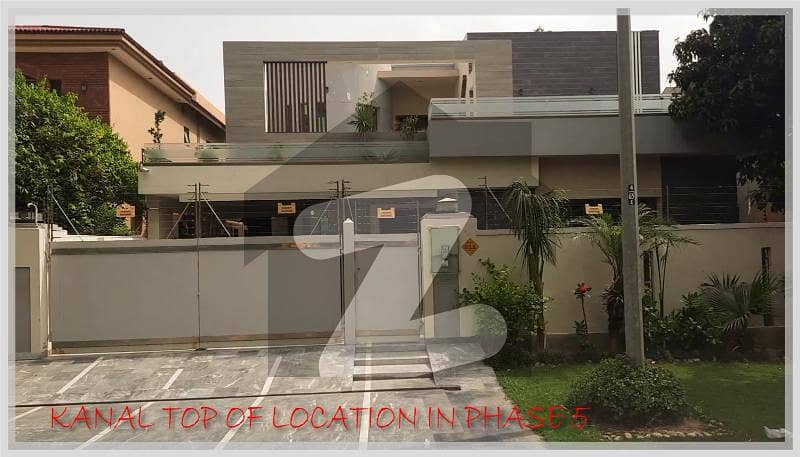 Kanal House Top Location Of Phase 5 For Sale In Lahore