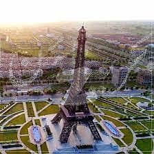 10 Marla Plot Near To Eiffel Tower For Sale At Very ideal Location In Bahria Town Lahore