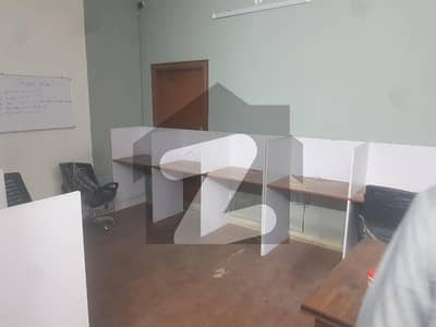 1300 sq ft furnished office available for rent in Guldberg Lahore
