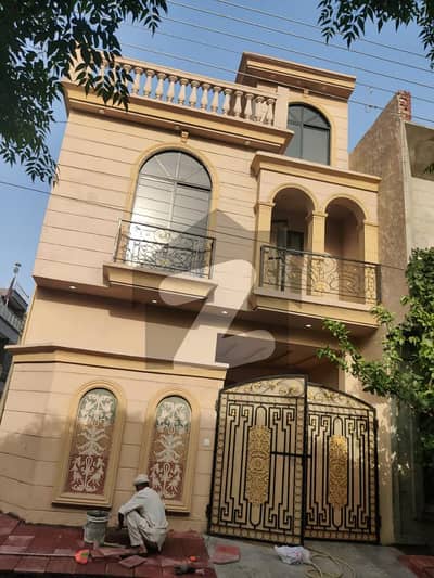3 Marla 18 sqft brand new corner house is available for sale in hafeez garden housing scheme phase canal road near jallo lahore.