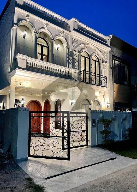 5 Marla Brand New Lavishly Constructed Spanish White House For Sale In DHA Phase 9 Town