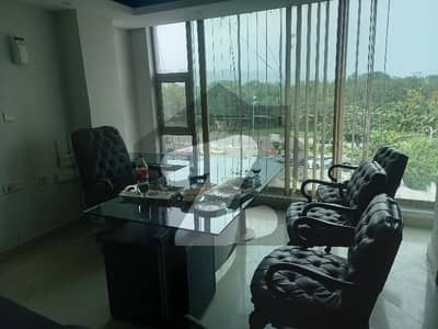 f10 markaz full furnished office Rent 130000 Real picture