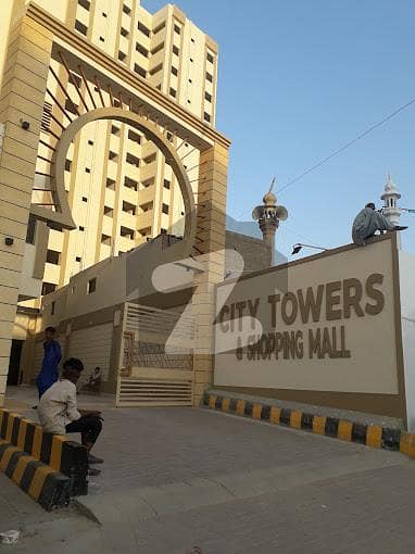 سٹی ٹاور اینڈ شاپنگ مال یونیورسٹی روڈ,کراچی میں 2 کمروں کا 6 مرلہ فلیٹ 54.0 ہزار میں کرایہ پر دستیاب ہے۔