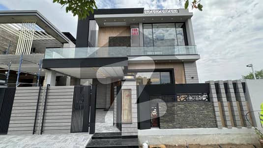 10 Marla Brand New 120ft Road Luxury Modern Design House For Sale in DHA PH 9 Town Near By Park & Commercial