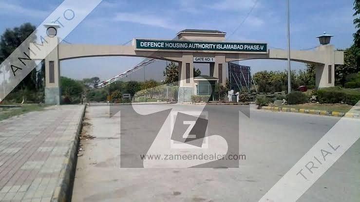 1 Kanal South Face Level Plot For Sale In Sector A