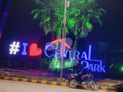 10 Marla Possession Plot in Lowest Price in Aone Block Central Park Lahore