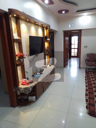 flat available for rent in Federal B area block 10 men road project