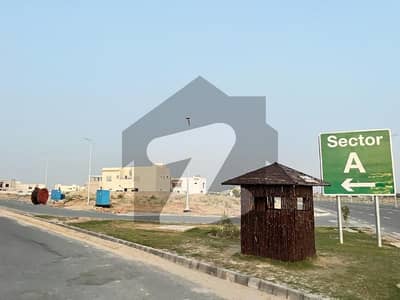 Challenged Price 01-Kanal Corner Plot Available For Sale In Sector A At Very Prime Location