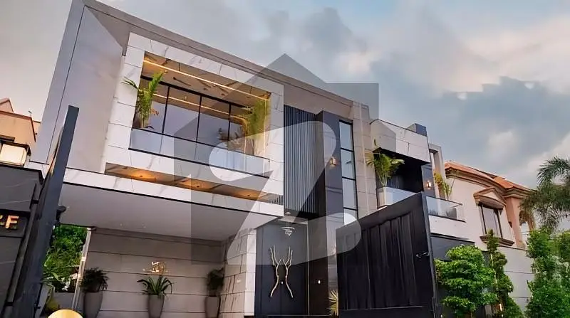 1 Kanal Brand New Super Luxury Ultra Modern Design Double Height Lobby House For Sale In Valencia Town
