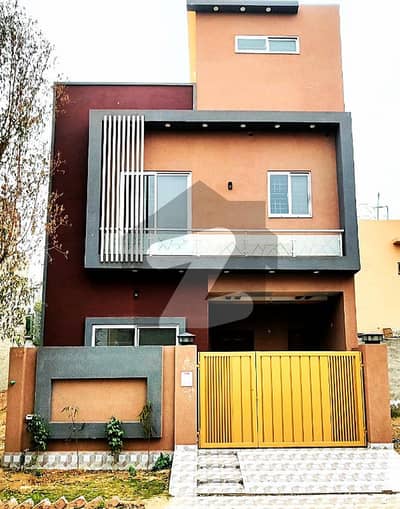 3 Marla Brand New House Near To Park In LDA Approved Area ( A+ Construction Available For Sale