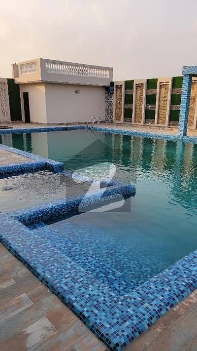 farmhouse with swimming pool for rent on main barki road