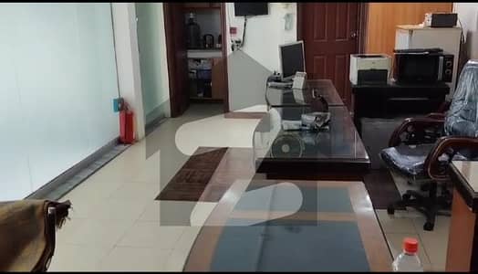 Fully Furnished 4 Marla Mezzanine Office For Rent Good Location And Reasonable Price