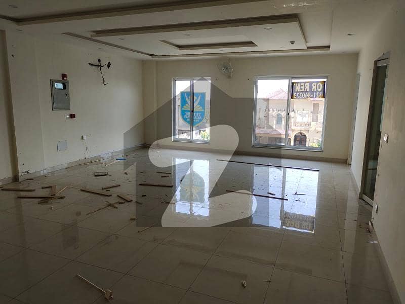 4 Marla commercial Floor available for rent in dha Phase 6 Main Boulevard.