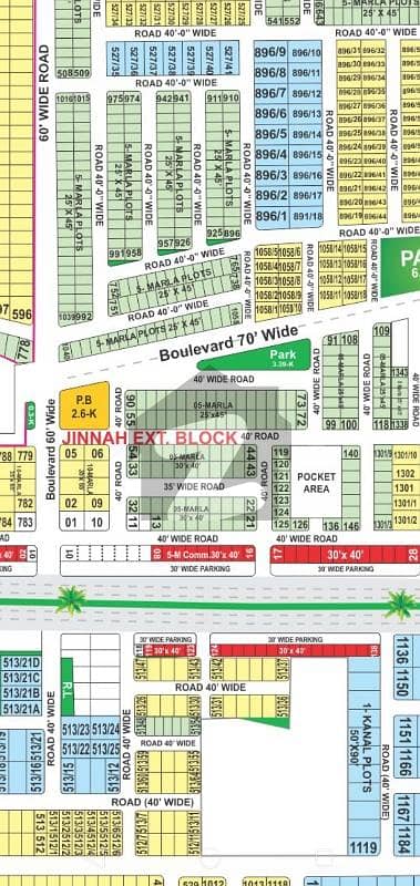 5 Marla Plot For Sale Possession Utility Paid jinnah Block Bahria Town Lahore
