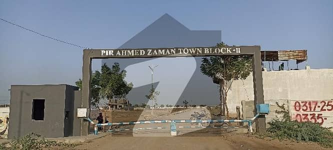 400sq. yards available in PIR AHMED ZAMAN TOWN Block 2