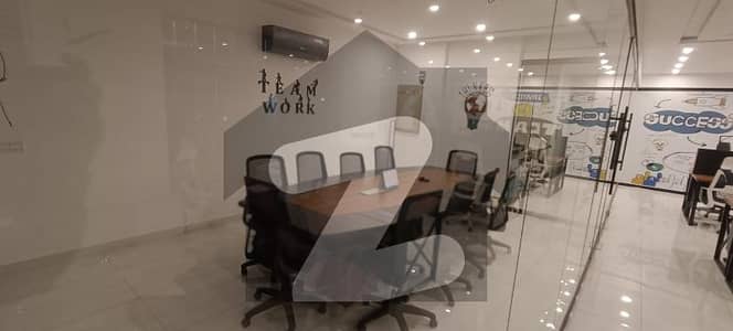 08-Marla Fully Furnished Office Facing MB Available For Rent ( Ready To Work )