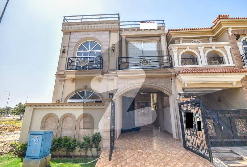 5 Marla Brand New Spanish Designer Bungalow For Sale Near To Park In Dha 9 Town
