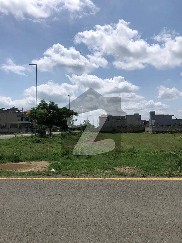 9 Prism Block D Facing Golf Course 2 Kanal Plot Pair For Sale In DHA