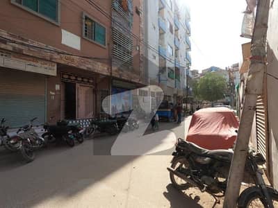 Prominently-Located Street # Flat Available In Akhtar Colony For Sale
