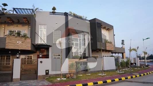 Sector B 18 Marla Brand New Designer Corner House For Sale Two Side Gate 4 Car Parking A Plus Construction Owner Built With Extra Land For Lawn Big Lawn