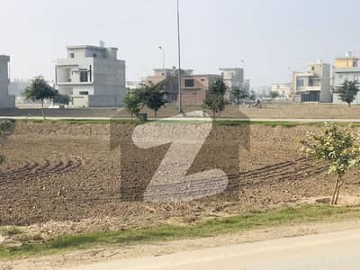10 Marla Full Possession Paid Plot For Sale in Tulip Block Park View City Lahore