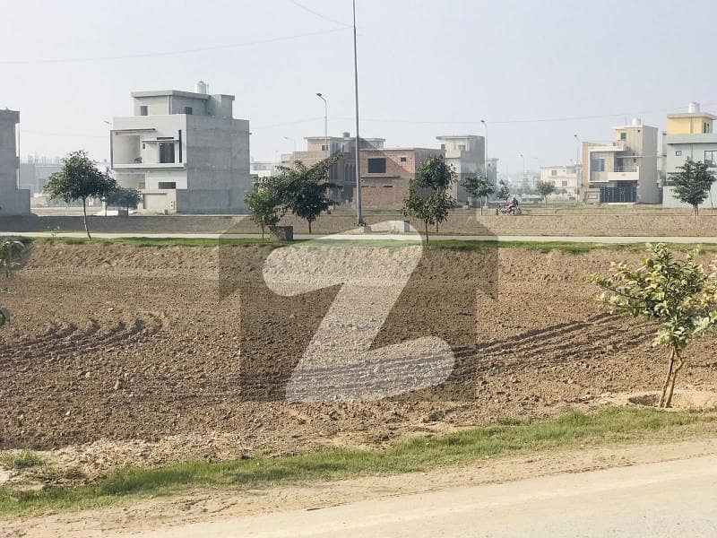 10 Marla Full Possession Paid Plot For Sale in Tulip Overseas Block Park View City Lahore
