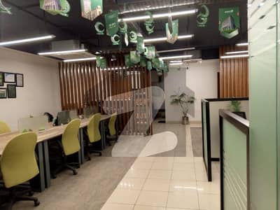 Office Available For Rent At Main Shahra e Faisal 24/7 Building Open Best For Software House, Call Center and other Multinational Comp Fortune Tower Main Road Facing with Standby Generator Car Parking with Gym well maintain newly constructed building
