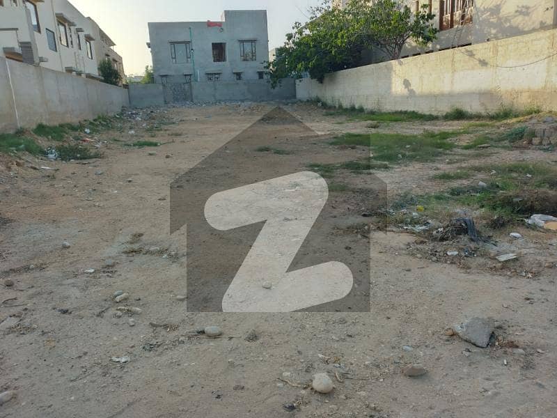 2000 Yards Residential Plot 150 Front For Sale At Most Outclass And Most Attractive Location Of Beach Avenue In Dha Phase 8 Karachi.