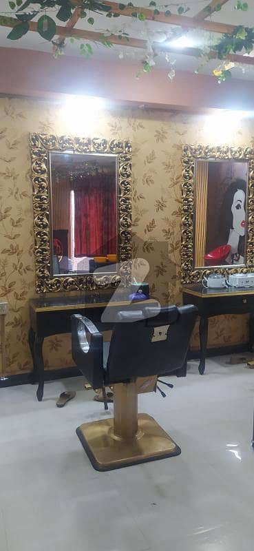 Running Beauty Parlor Available For Rent