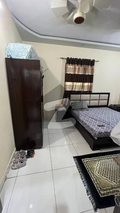 A semi furnished Portion/ Apartment for sale
