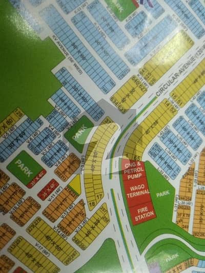 Invester Price, Near to Main Sircular Road ( 120 Foot ) and Park and Main D Markaz kamarshal 2 , Ready For Cunstuction, Solid, level, Highted, 12 Marla Plot For Sale in V block