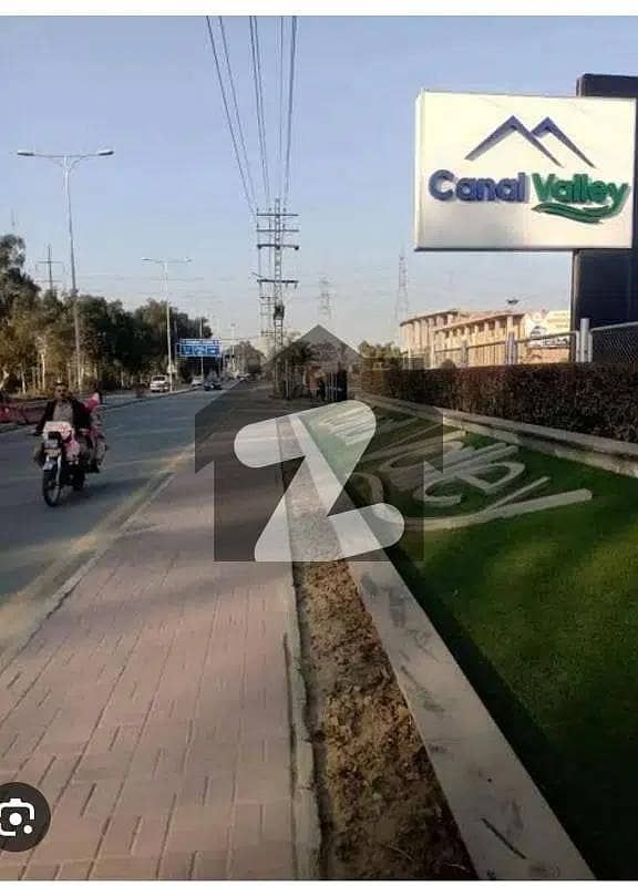 کینال ویلی مین کینال بینک روڈ,لاہور میں 5 مرلہ رہائشی پلاٹ 90.0 لاکھ میں برائے فروخت۔