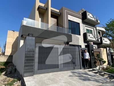 10 Marla Brand New Ultra Modern Design Luxury Facing Park Double Height Lobby House Available For Sale In Valencia Town Lahore At The