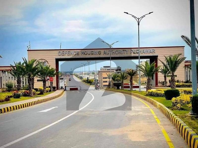 DHA Peshawar Sector C Kanal South Open 1357 Civil Low Budget Investor Rate Plot