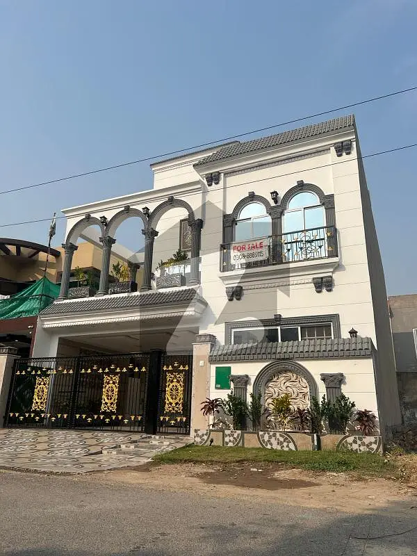 7 MARLA CORNER BRAND NEW HOUSE FOR SALE IN JINNAH BLOCK BAHRIA TOWN LAHORE