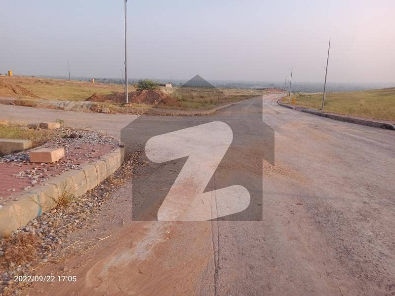 10 Marla Boulavard Plot For Sale In Bahria Orchard