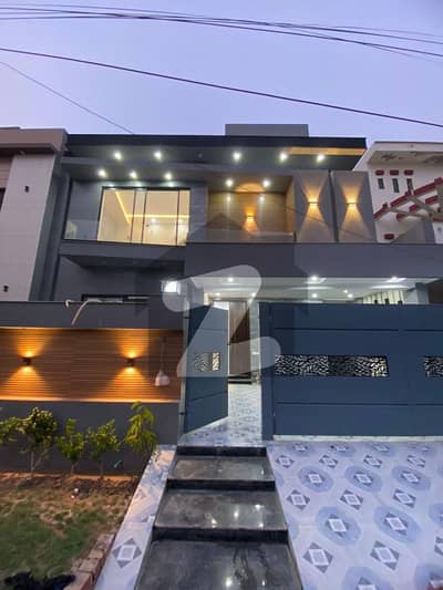 10 Marla Brand New Ultra Modern Design Luxury House Available For Sale In Valencia Town Lahore At The Top Location