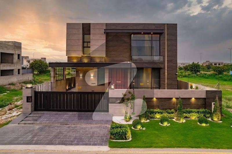 1 KANAL Brand New Luxury Modern design fully furnish House Available for Rent in DHA Lahore Phase 7 Hot location