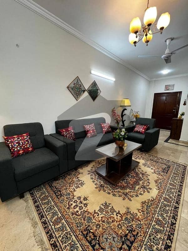Fully Furnished 1 bed with study drawing dining lounge separate upper portion