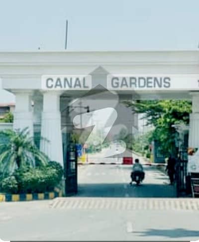5 M Plot For Sale At Canal Garden Lahore