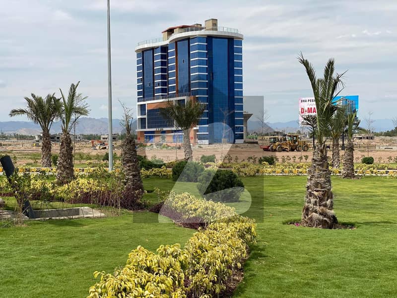 Sector C-900 series kanal west facing good location plot for sale in DHA Peshawar